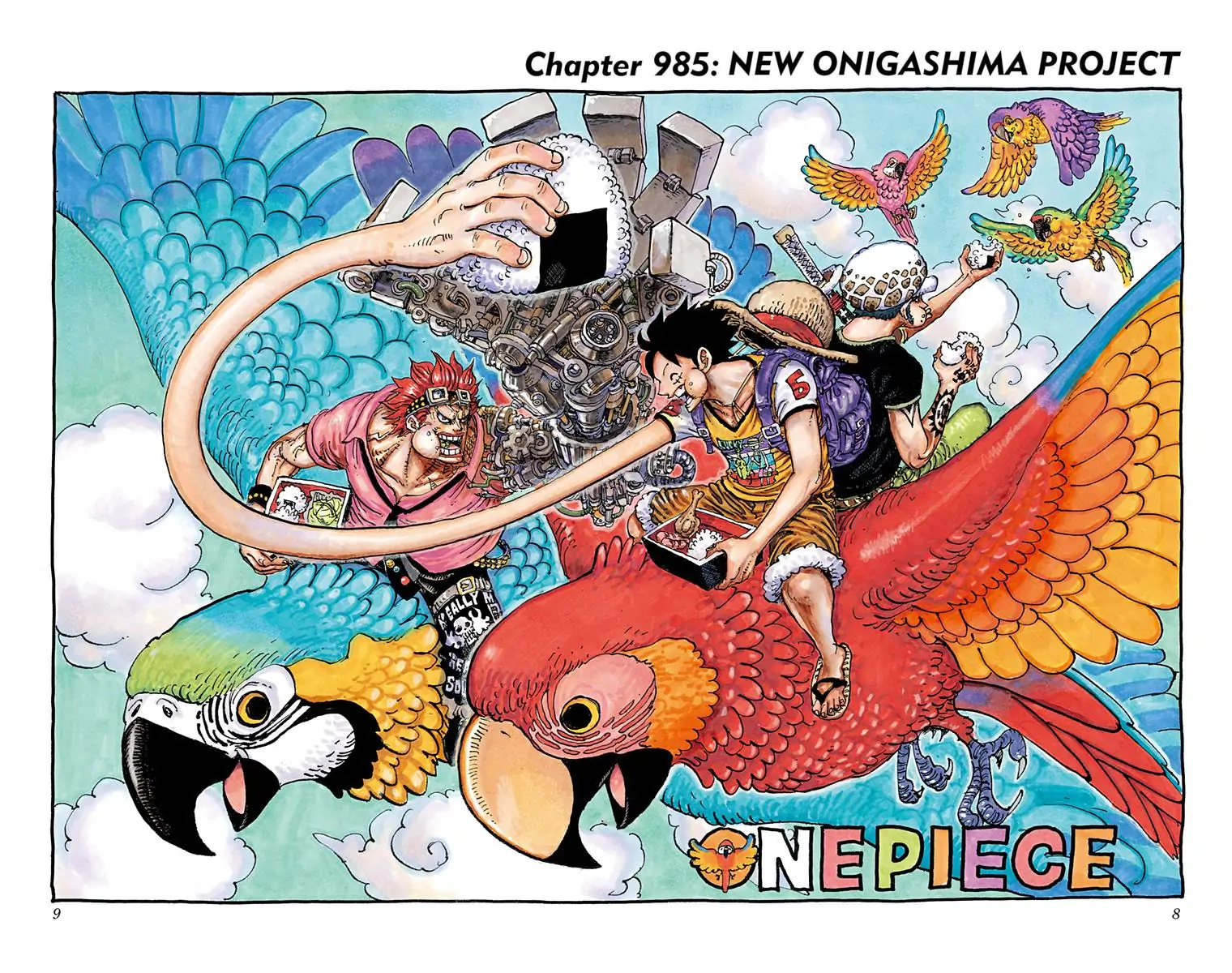 One Piece Digital Colored Chapter 985 image 08